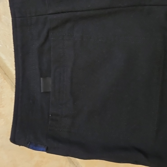 Vintage authentic Versace Side zip tapered black Pants made Italy - Picture 9 of 11